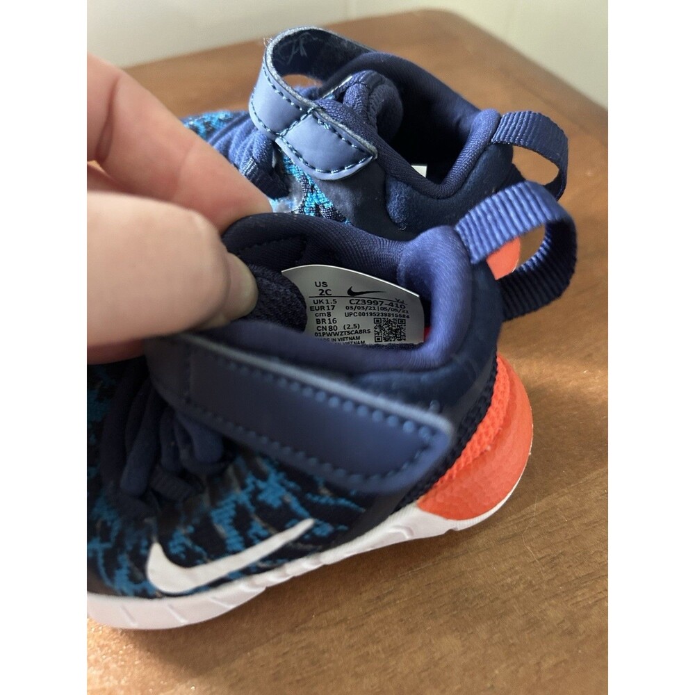 Nike Free RN Baby Toddler Shoes CZ3997 Lightweight Flexible Low Knit Sneakers 2c - Picture 4 of 5